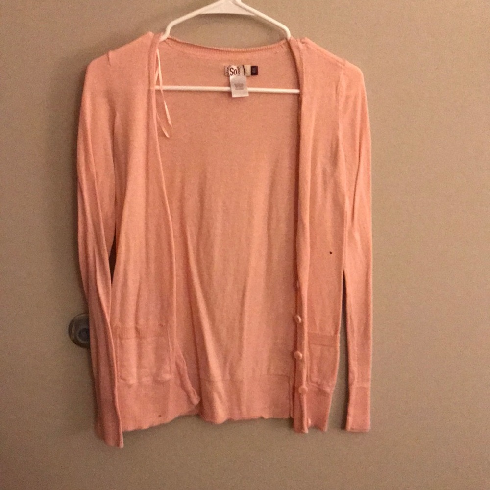 Light pink cardigan